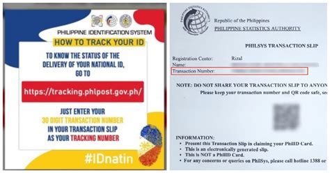 philippine post office tracking number|PhilID Tracking .